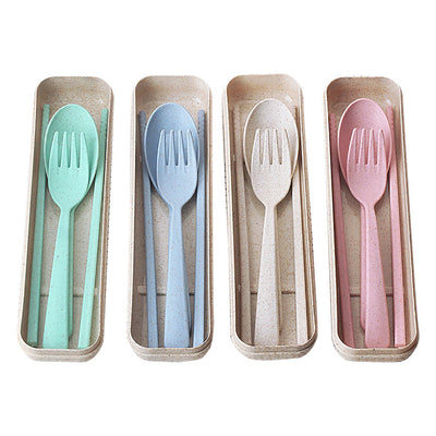 Wheat straw cutlery