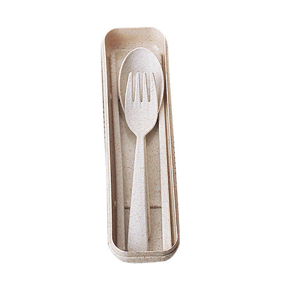 Wheat straw cutlery