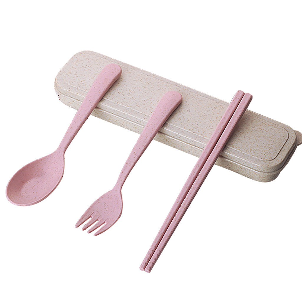 Wheat straw cutlery