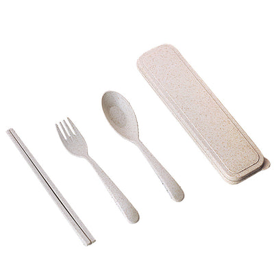 Wheat straw cutlery