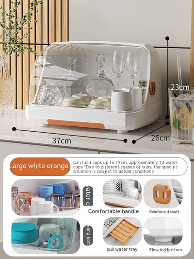 Cup Storage Box Plastic Storage Rack